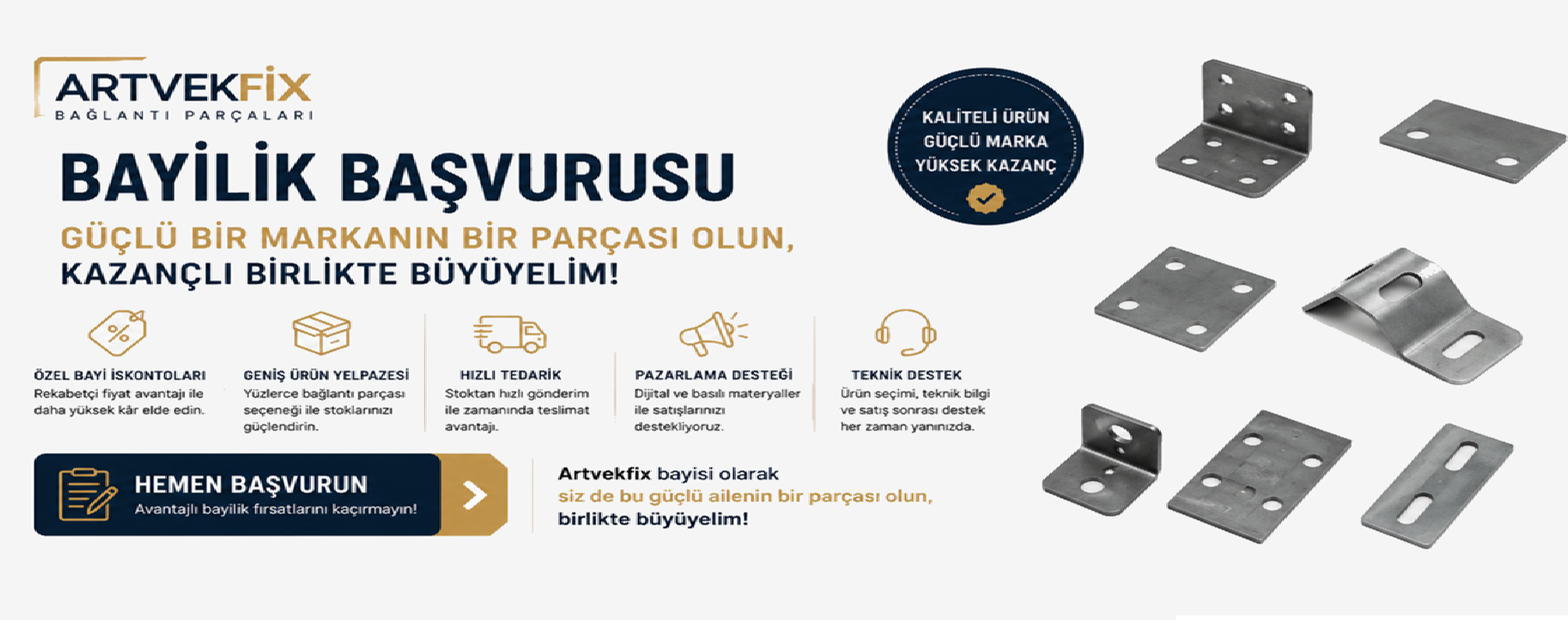 ArtvekFix bayilik başvurusu